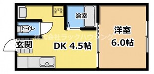 ペントハウス馬場町の物件間取画像